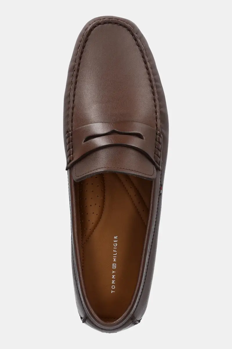 Tommy Hilfiger Mocassini Uomo Marrone 3325618 miniatura 4