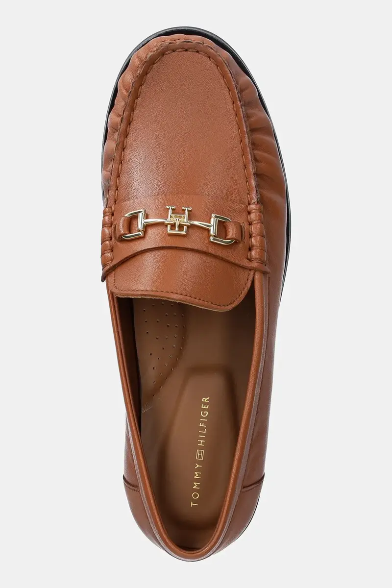 Tommy Hilfiger Mocassini Donna Marrone 3250199 miniatura 4