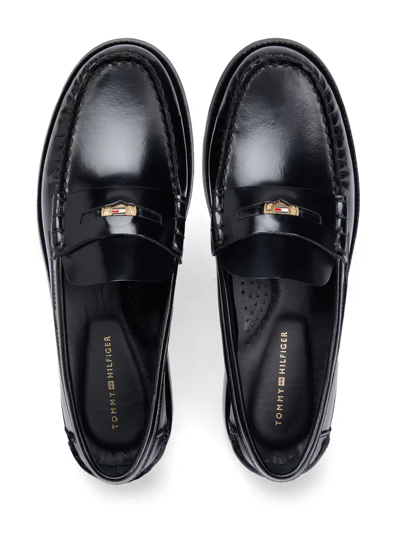 Mocassino nero miniatura 3