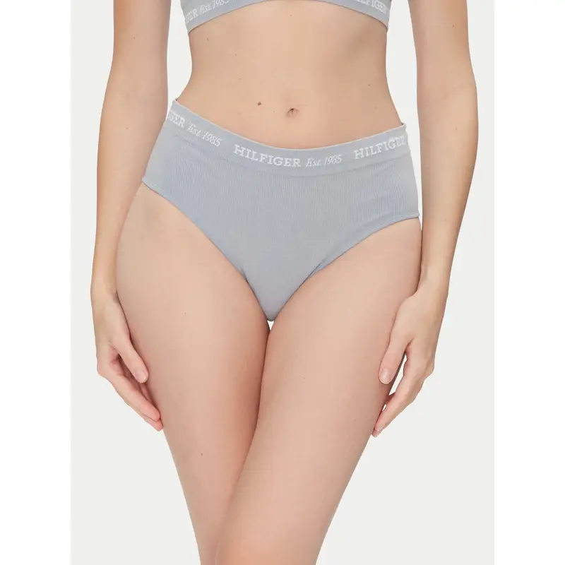 Mutande classiche a vita alta UW0UW05724 Blu