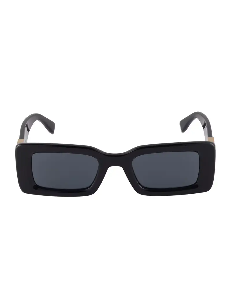 Occhiali da sole oro / nero miniatura 2