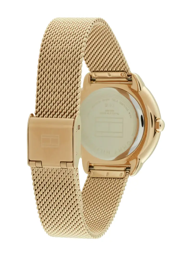 Orologio analogico 'DEMI' blu scuro / oro / rosso / trasparente miniatura 2