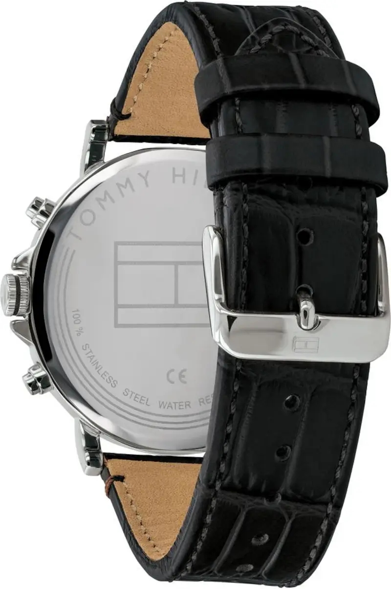 TOMMY HILFIGER Orologio analogico 'Dressed Up, 1710381' nero / argento miniatura 2