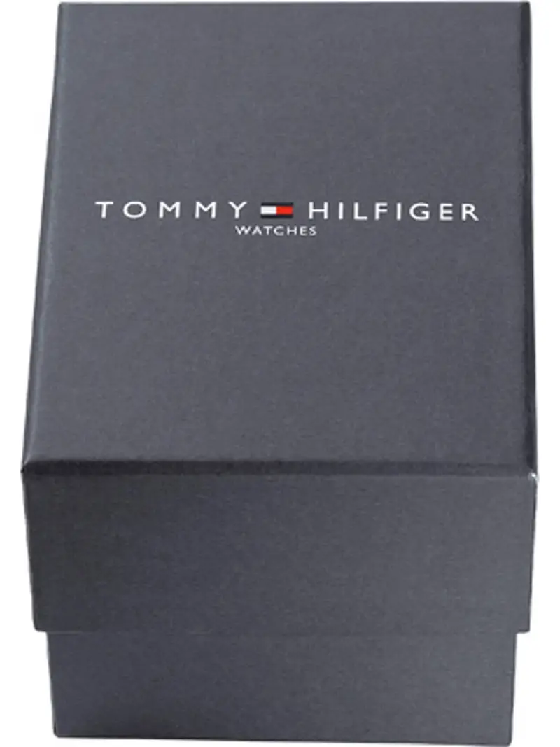 TOMMY HILFIGER Orologio analogico 'Dressed Up' blu scuro / marrone miniatura 3