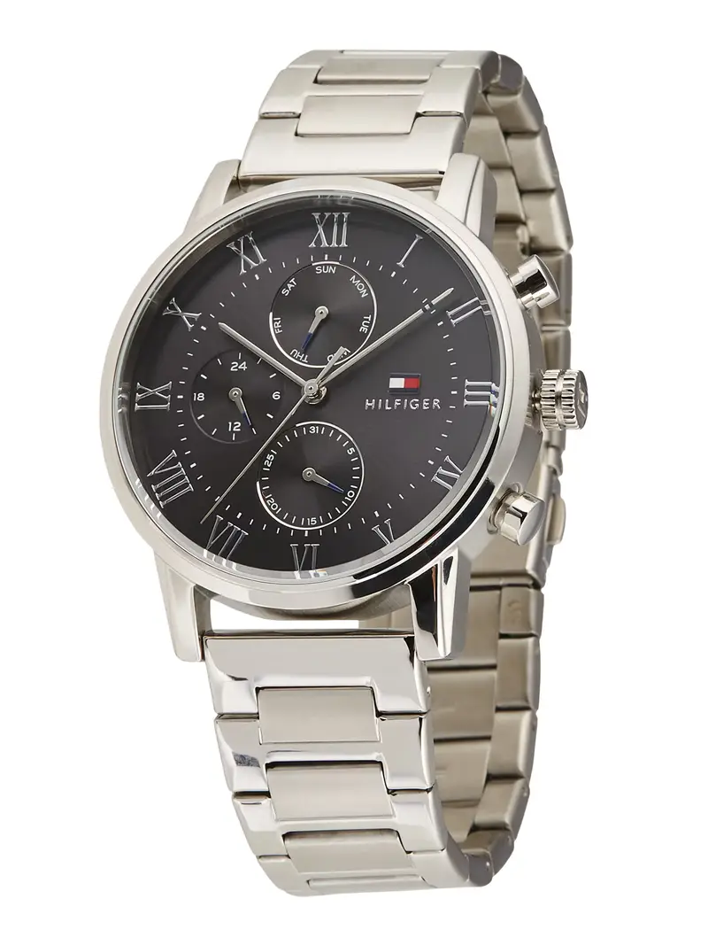 Orologio analogico DRESSED UP QUARZ MULTIFUNKTION antracite / argento