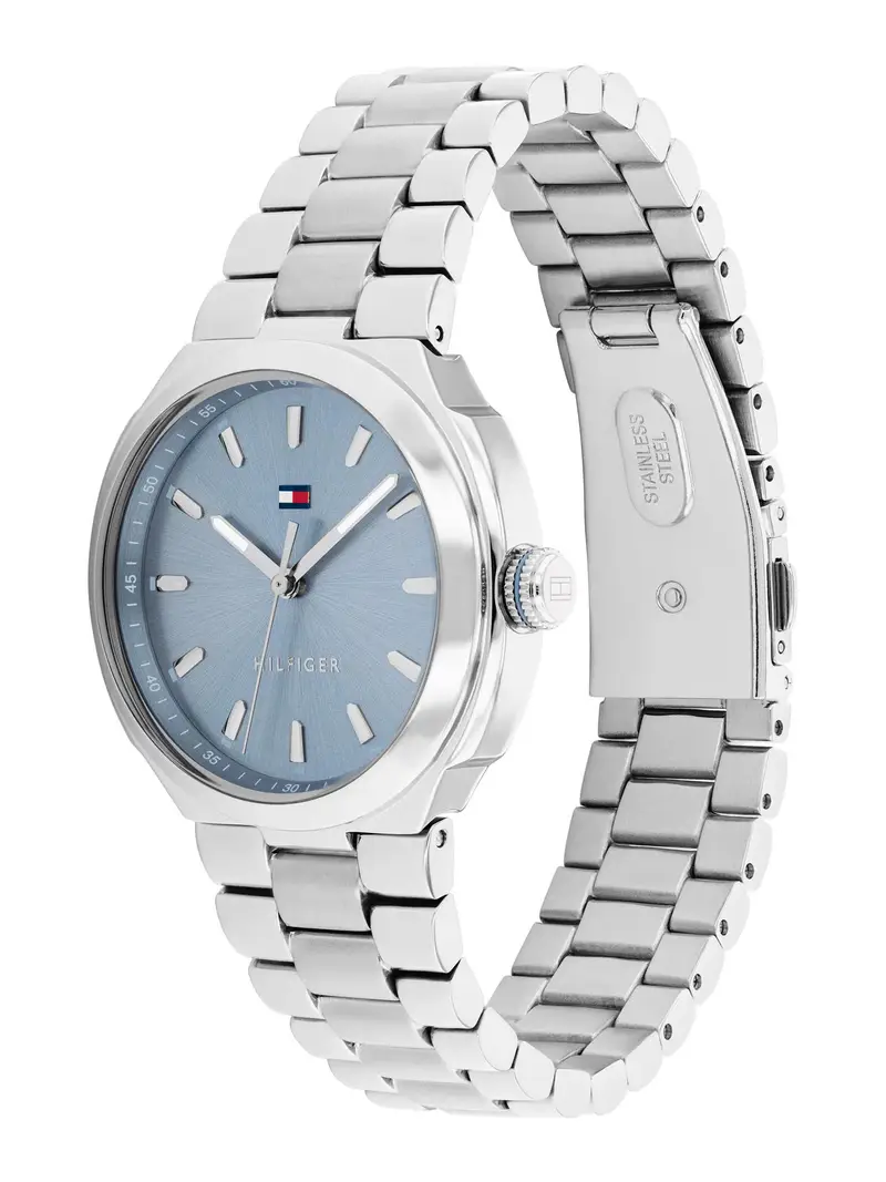 Orologio analogico GEORGIA opale / rosso / argento / bianco miniatura 2