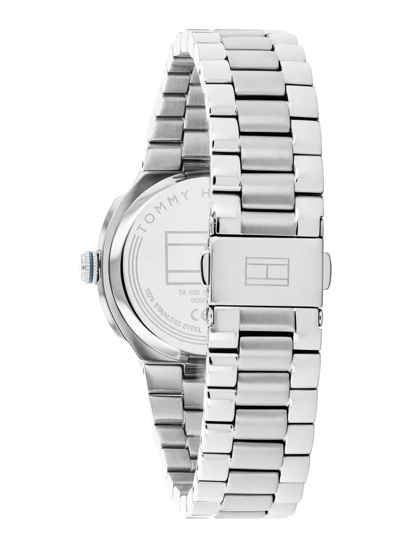 Orologio analogico GEORGIA opale / rosso / argento / bianco miniatura 3