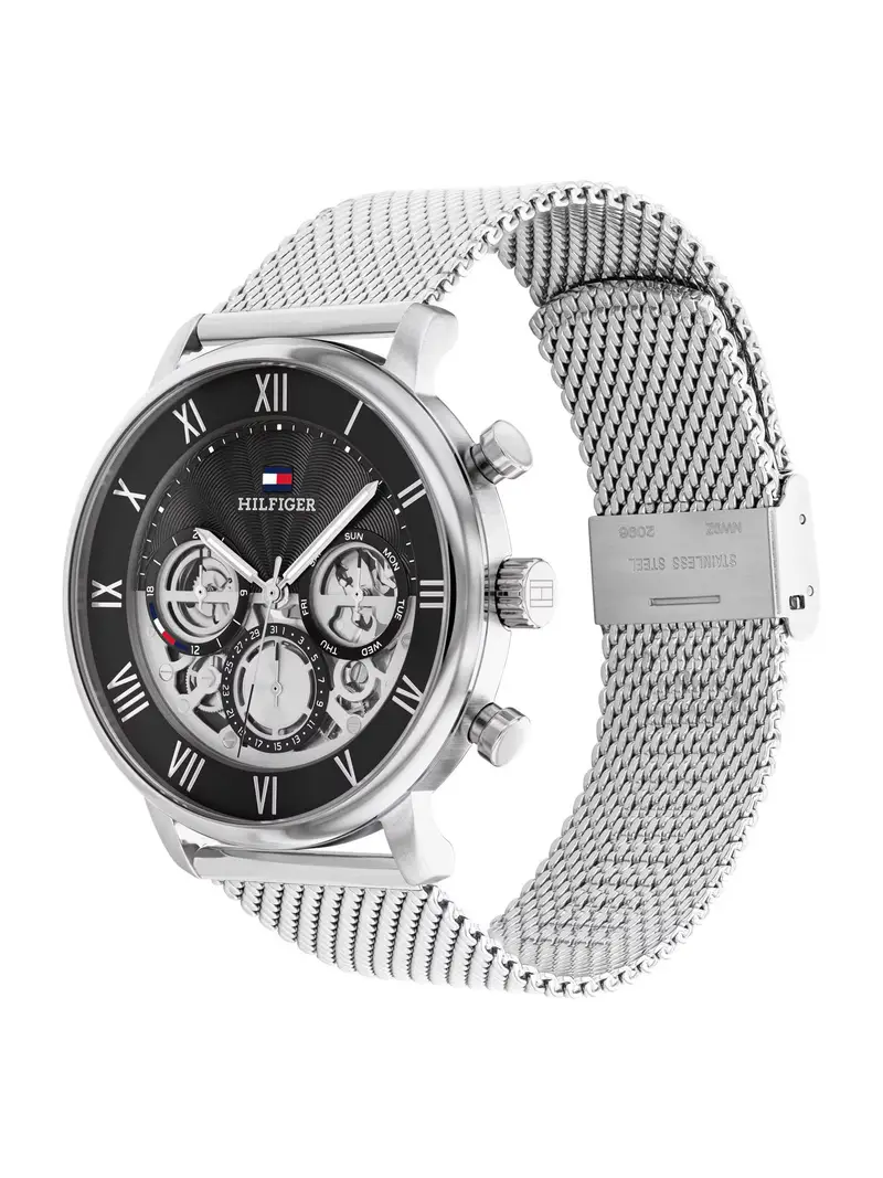 Orologio analogico 'Legend' nero / argento