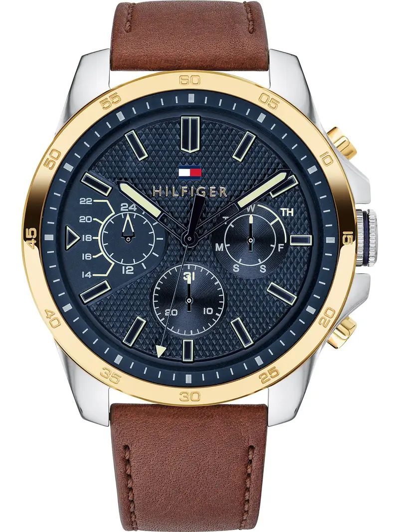 TOMMY HILFIGER Orologio analogico  marrone