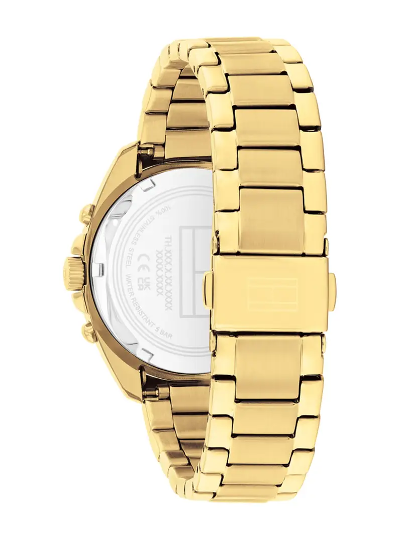 Orologio analogico 'MELLIE' blu / oro miniatura 3