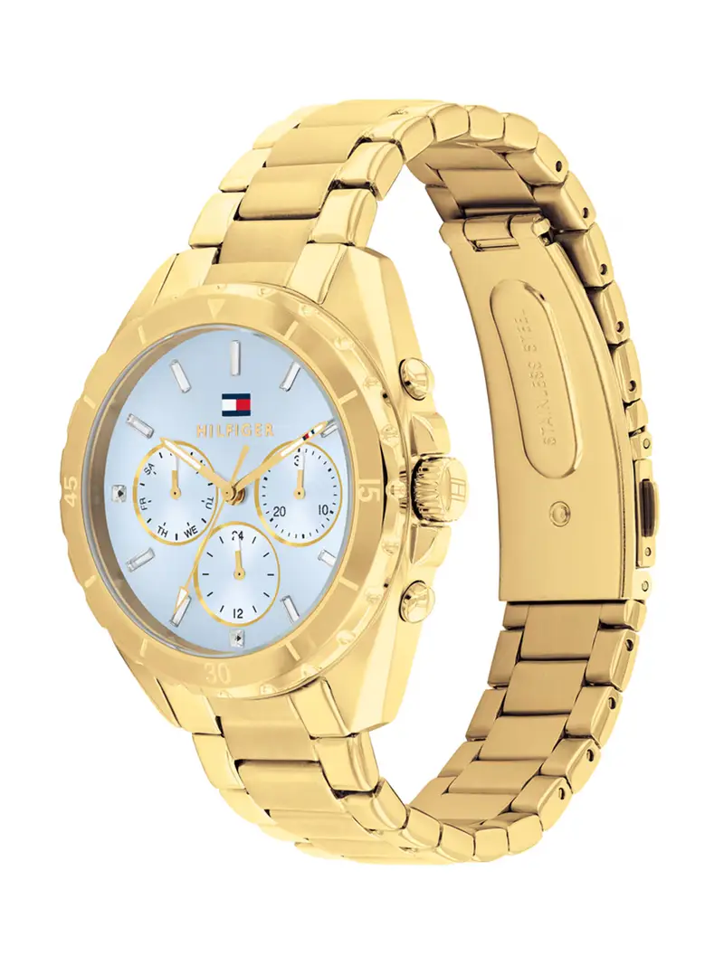 Orologio analogico 'MELLIE' blu / oro