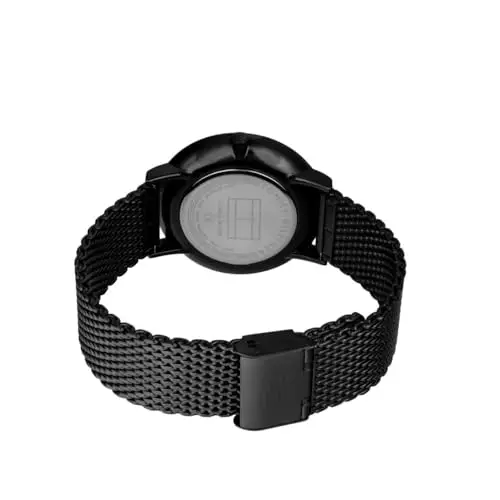 Tommy Hilfiger Orologio Analogico Multifunzionale da Uomo da 40mm - Cinturino in Maglia di Acciaio Inossidabile con IP miniatura 2