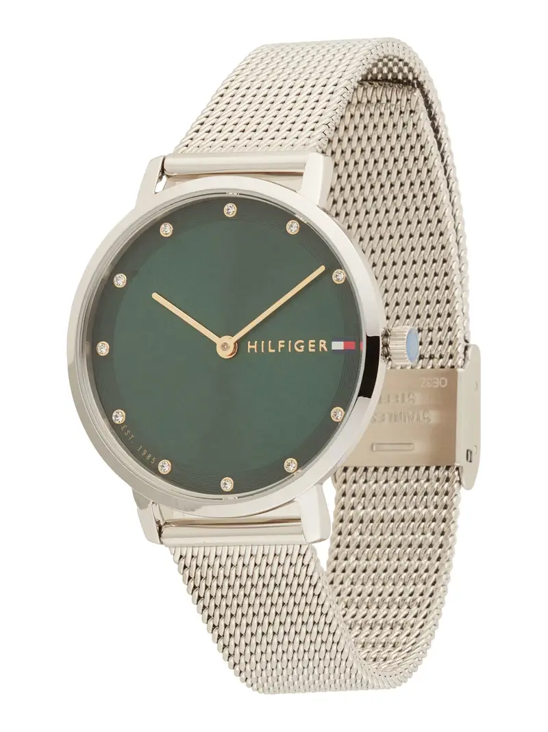 Orologio analogico 'PIPPA' verde / argento