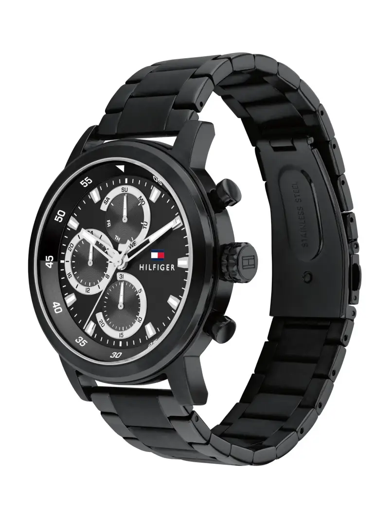 Orologio analogico 'Rocky' grigio chiaro / rosso / nero / bianco