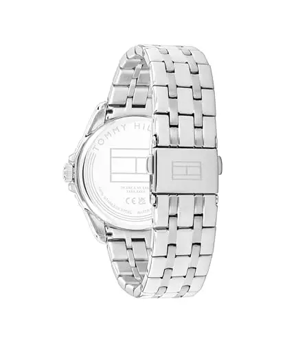 Tommy Hilfiger Orologio con Movimento al Quarzo a Tre Lancette per i Giovani con Cinturino in Acciaio miniatura 3