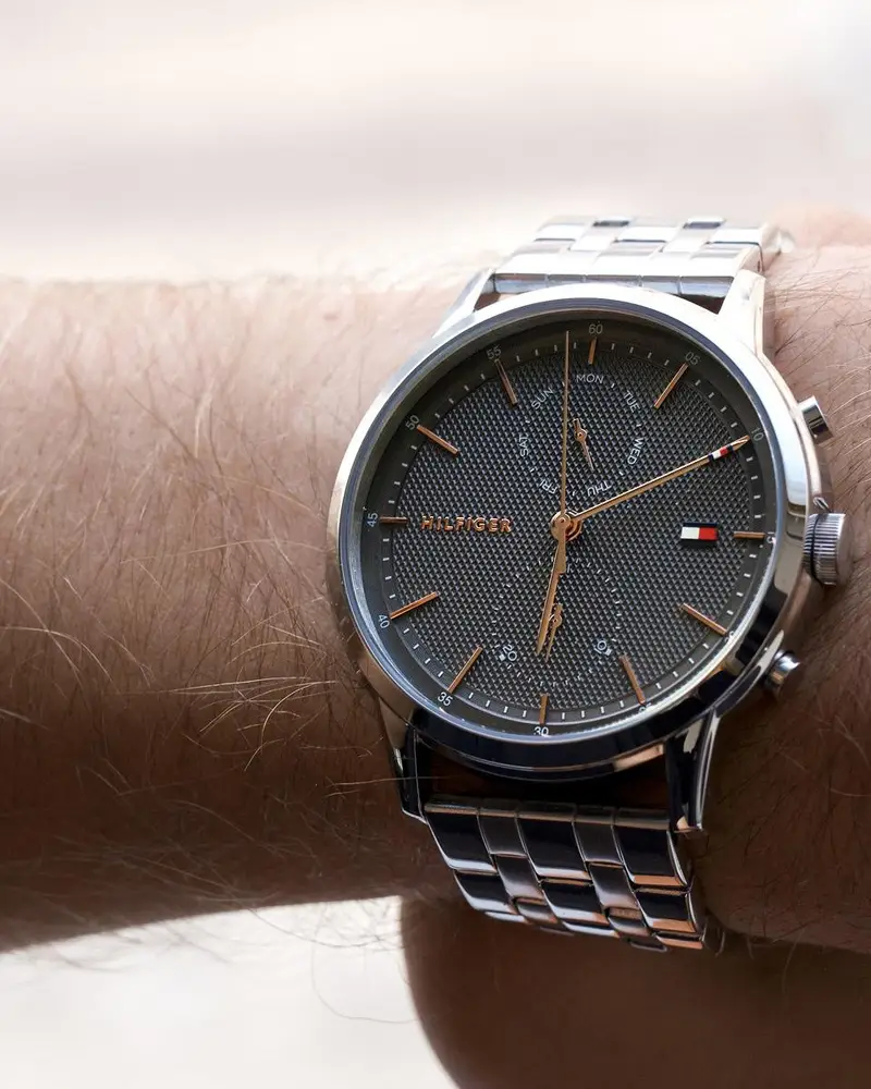 OROLOGIO DA UOMO TOMMY HILFIGER 1710431 Easton + SCATOLA miniatura 2