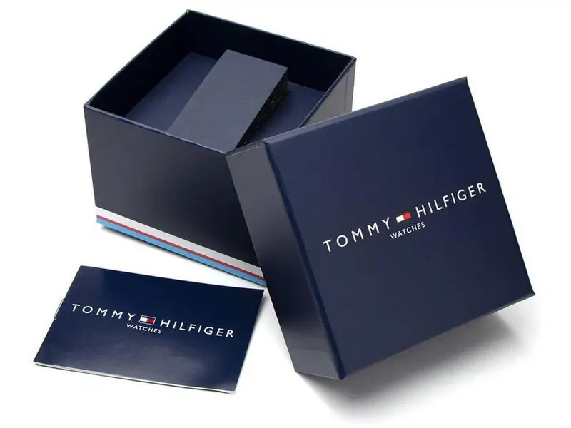 Tommy Hilfiger Orologio da Uomo Argento e Nero miniatura 2