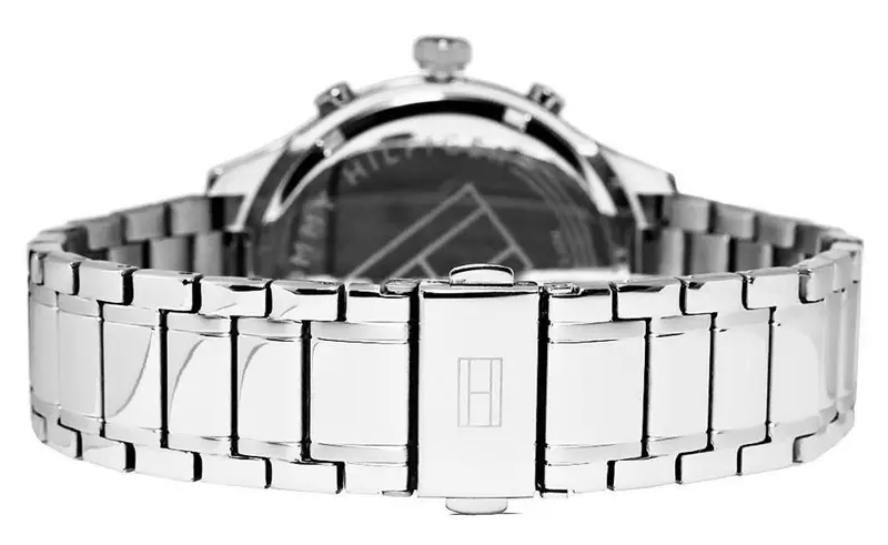 Tommy Hilfiger Orologio da Uomo Argento e Nero miniatura 5