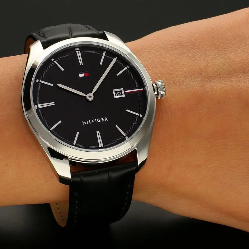 OROLOGIO DA UOMO TOMMY HILFIGER Theo 1710439 (zf115a) + SCATOLA miniatura 4