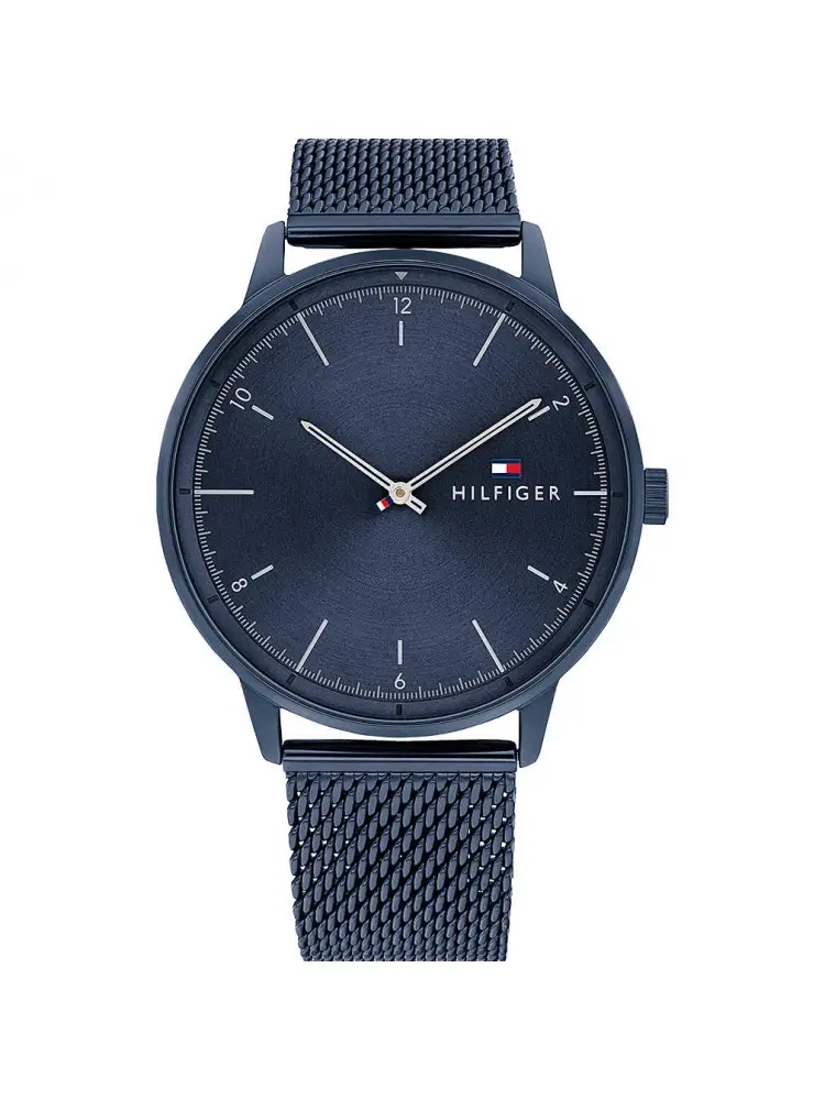 orologio hendrix 43mm 2h blue blue brac mesh
