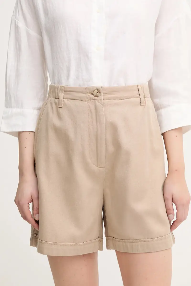 pantaloncini donna colore beige WW0WW44762
