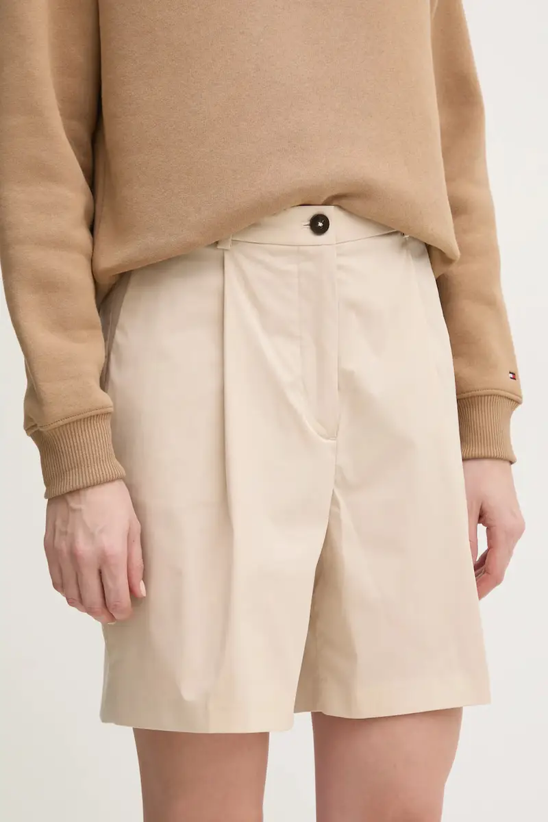 pantaloncini donna colore beige WW0WW44764