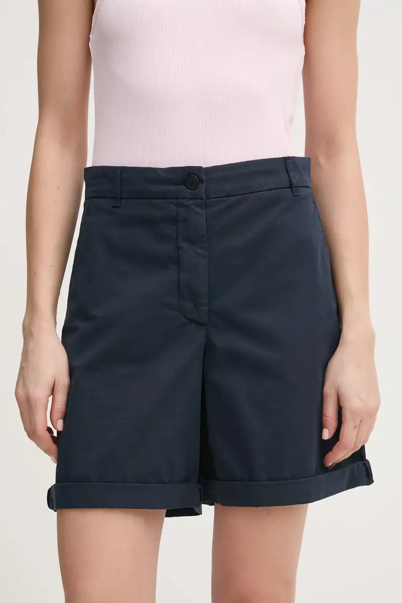 pantaloncini donna colore blu navy WW0WW42457
