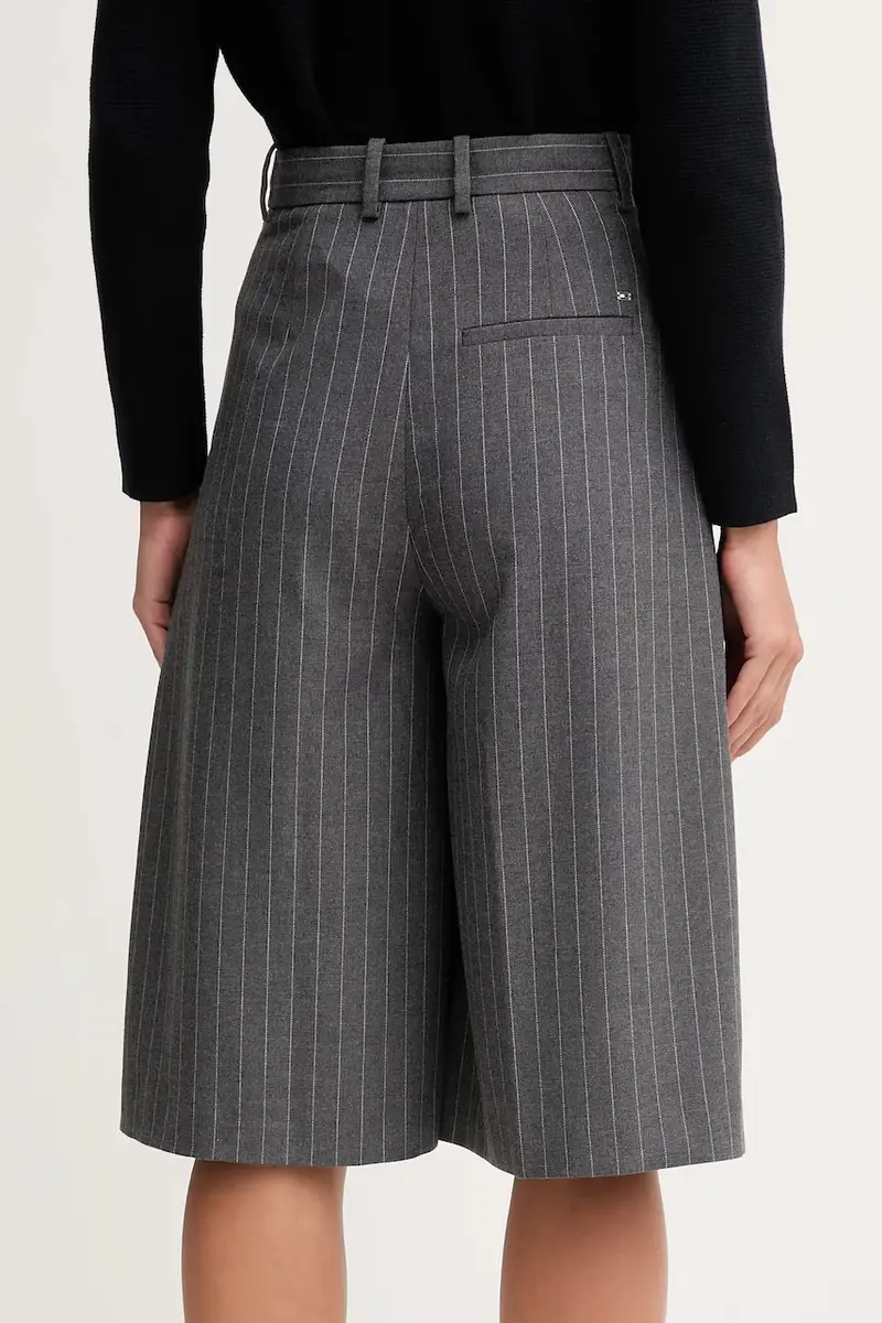 pantaloncini donna colore grigio WW0WW48349 miniatura 3