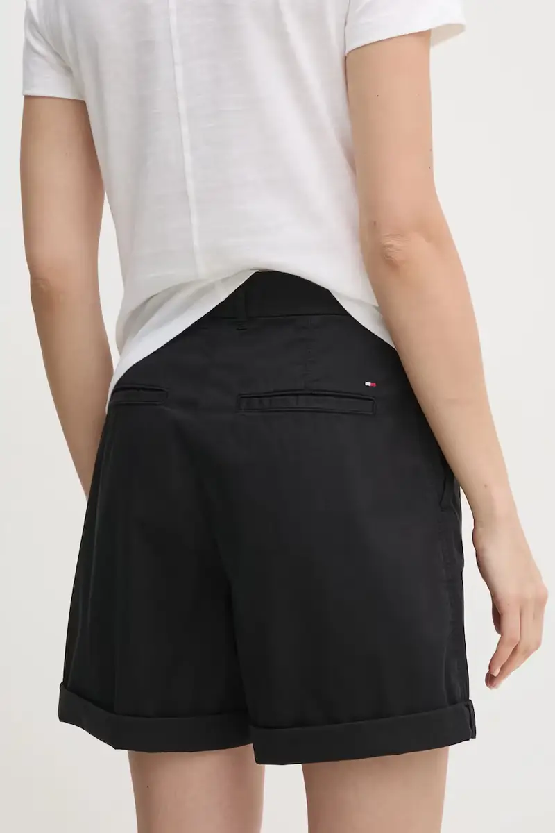 pantaloncini donna colore nero WW0WW42457 miniatura 3