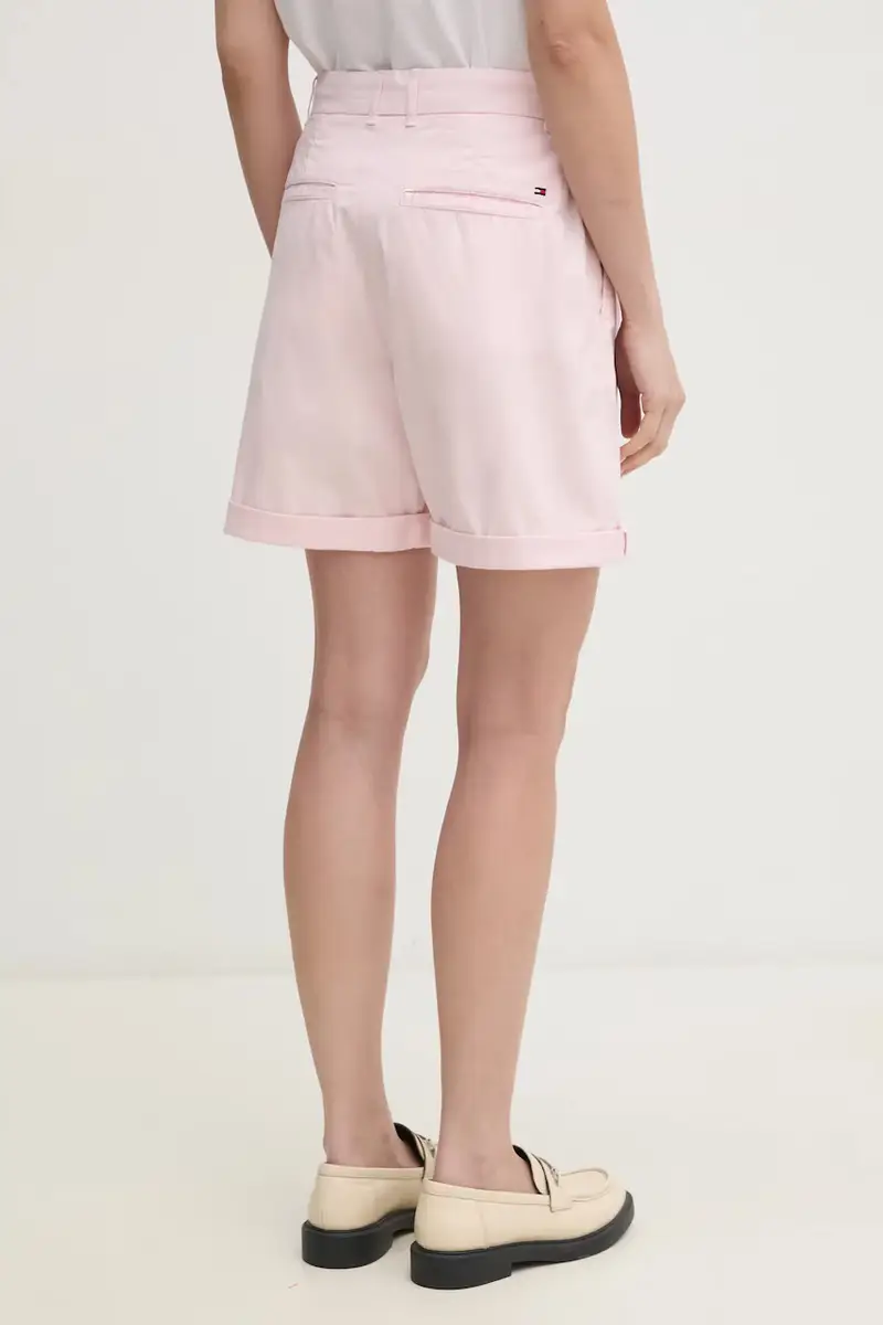 pantaloncini donna colore rosa WW0WW42457 miniatura 3