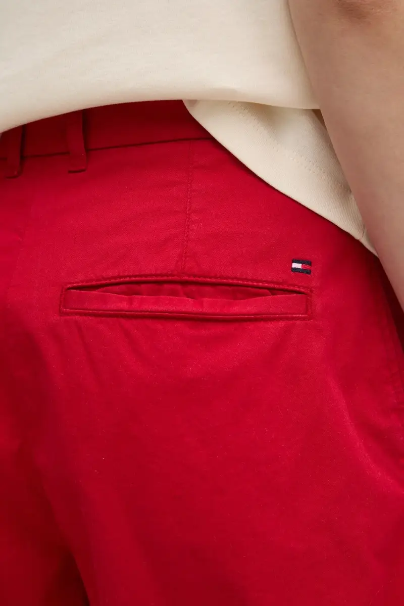 pantaloncini donna colore rosso WW0WW42457 miniatura 4