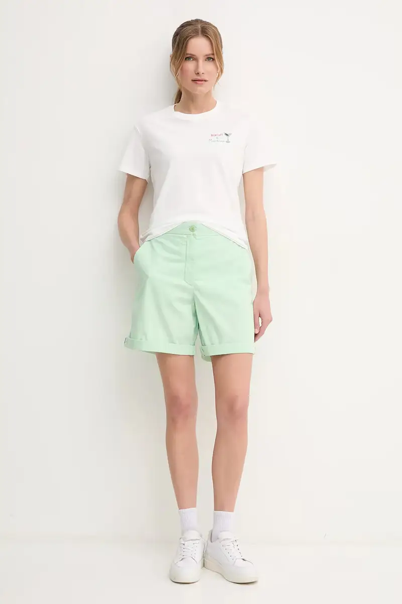 pantaloncini donna colore verde WW0WW42457 miniatura 2