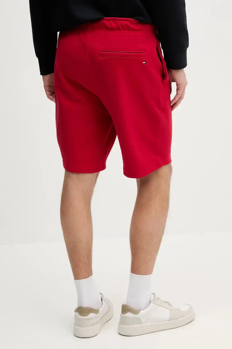 pantaloncini in cotone uomo colore rosso MW0MW38698 miniatura 3