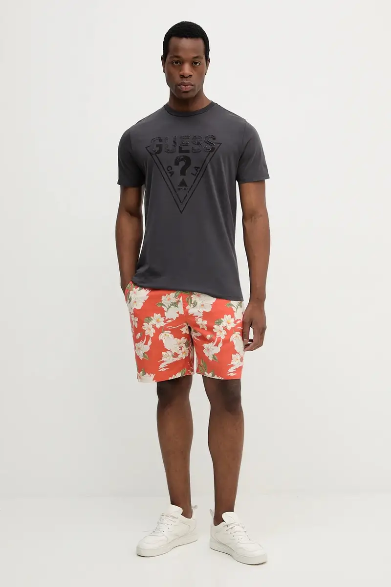 pantaloncini uomo colore arancione MW0MW39713 miniatura 2