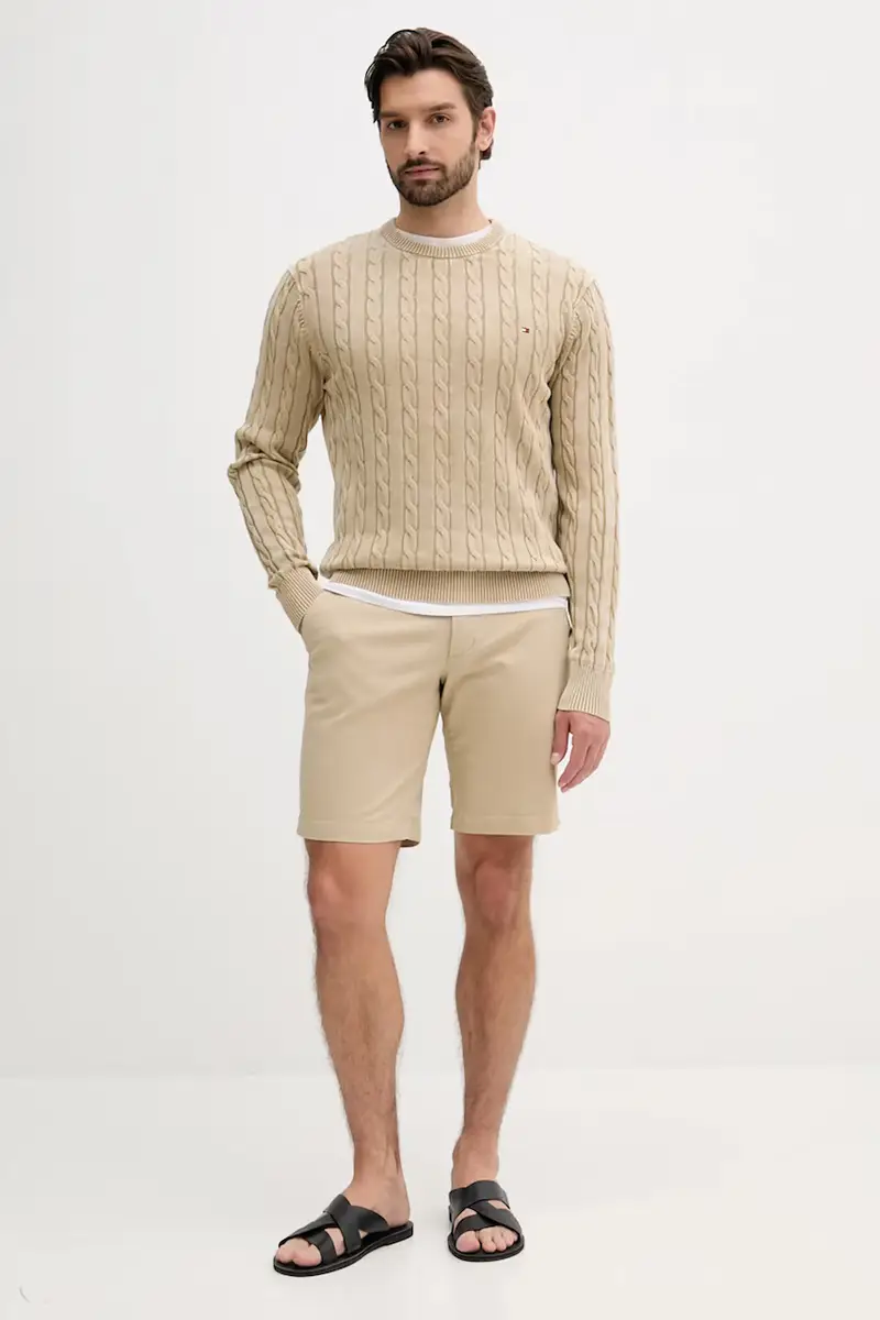 pantaloncini uomo colore beige MW0MW39706 miniatura 2