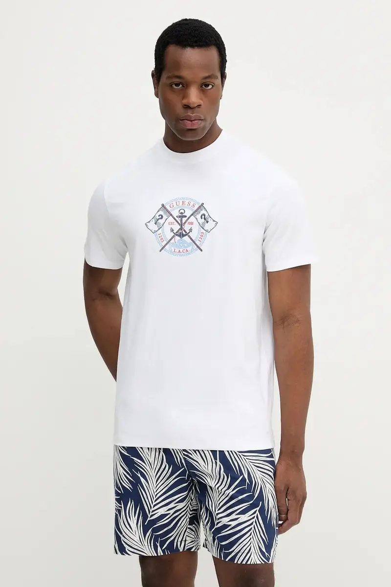 pantaloncini uomo colore blu navy MW0MW40625 miniatura 4