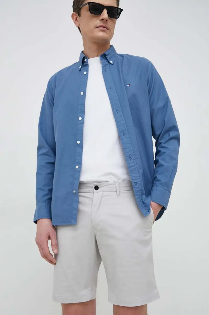 pantaloncini uomo Grigio