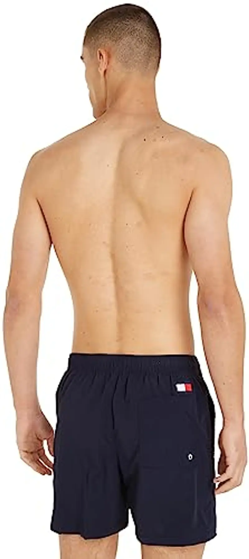 Tommy Hilfiger Pantaloncino da Bagno Uomo SF Medium Drawstring Lunghezza Media, Blu (Desert Sky), XL miniatura 2