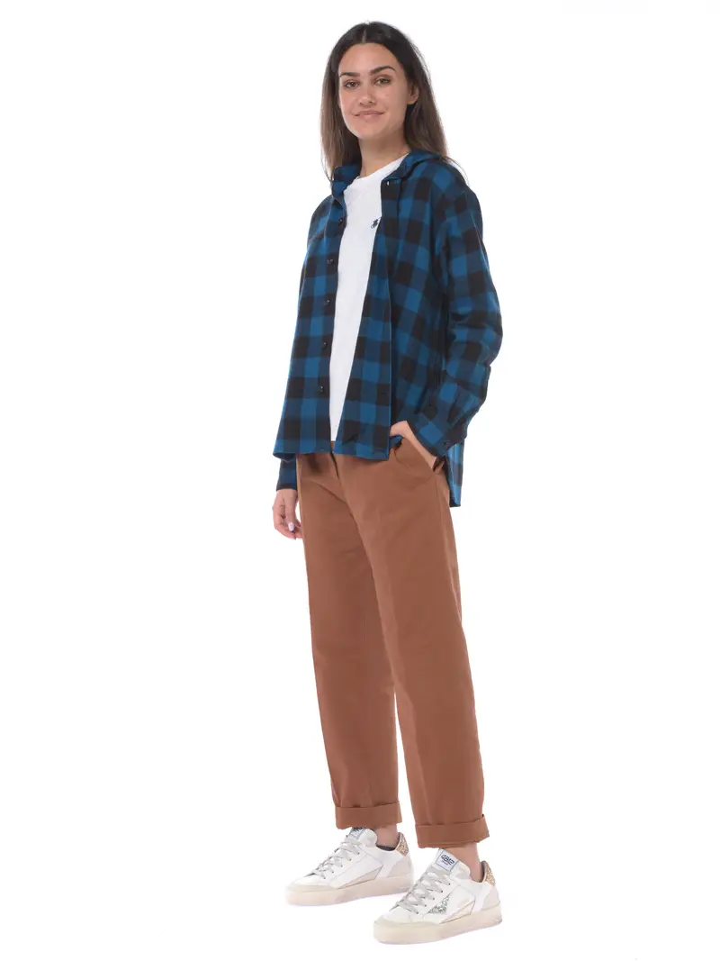 pantalone da donna Tommy Hilfiger Chino Straight RAME miniatura 2