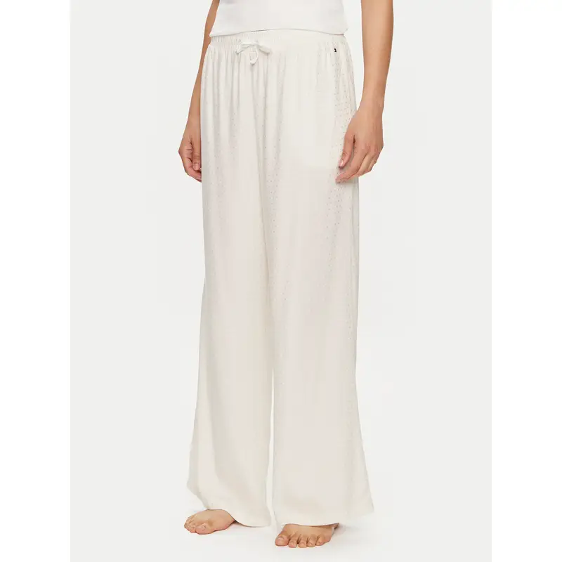 Pantalone del pigiama UW0UW05230 Écru Relaxed Fit Écru