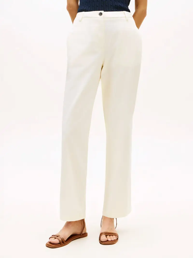 Pantaloni chino beige chiaro miniatura 2