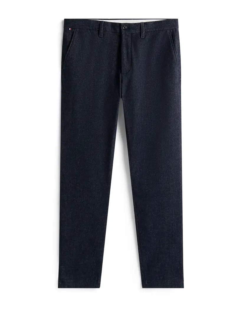 TOMMY HILFIGER Pantaloni chino 'BLEECKER MARL'  marino