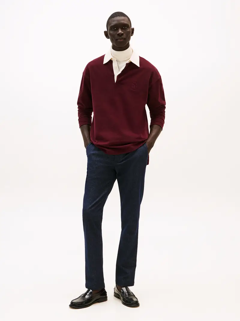 TOMMY HILFIGER Pantaloni chino 'BLEECKER MARL' marino miniatura 3