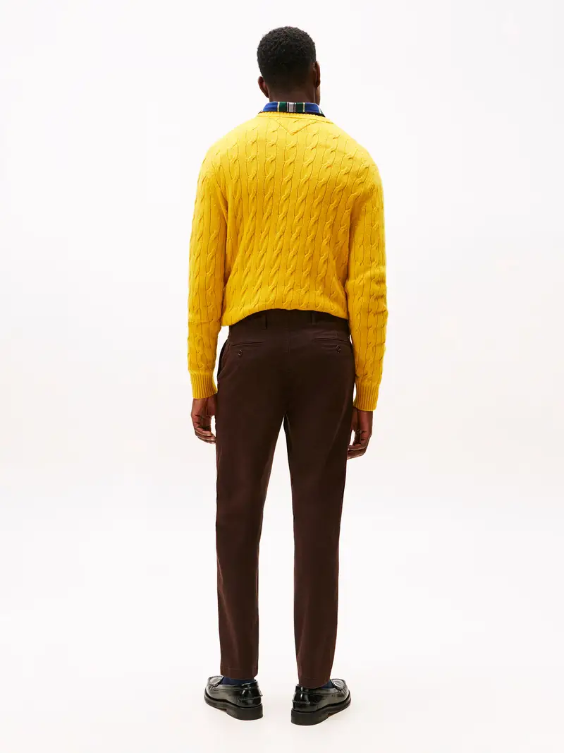 Pantaloni chino Harlem Essential marrone miniatura 3