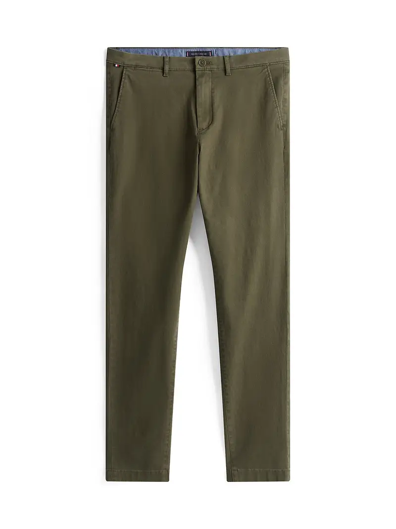 TOMMY HILFIGER Pantaloni chino 'Harlem Essential'  oliva