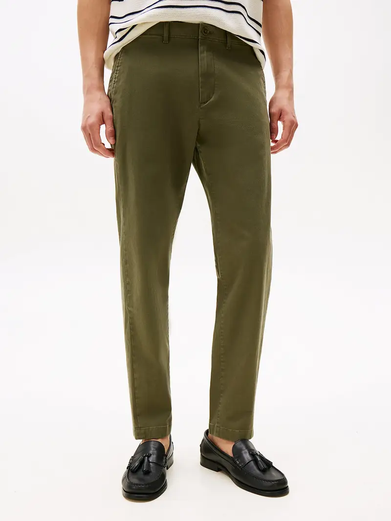 TOMMY HILFIGER Pantaloni chino 'Harlem Essential' oliva miniatura 2