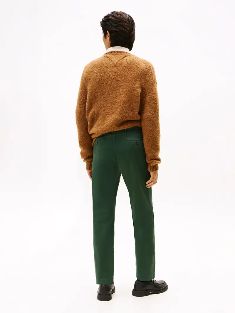 Pantaloni chino Harlem Essential verde scuro miniatura 3