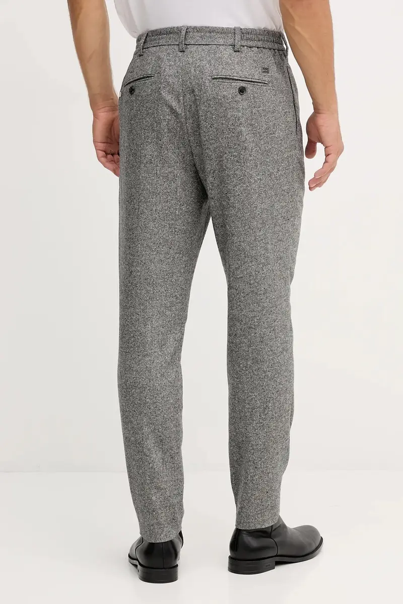 pantaloni con lana colore grigio MW0MW41340 miniatura 3