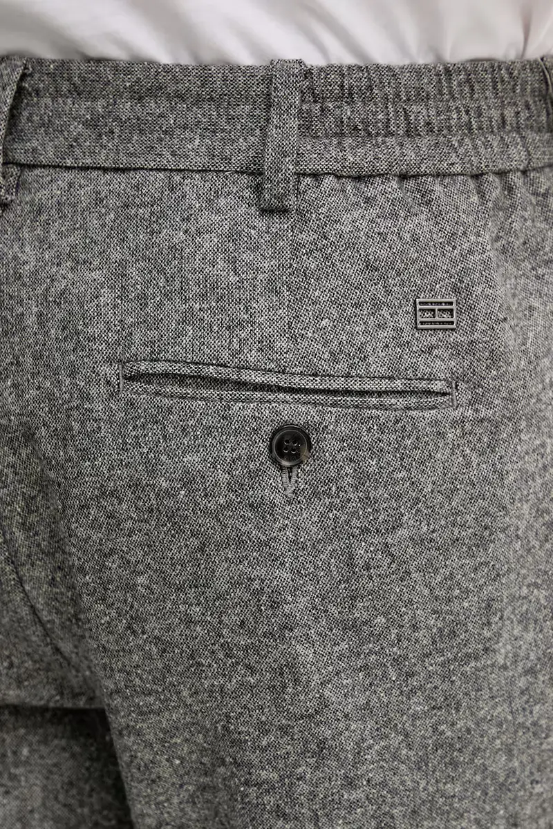 pantaloni con lana colore grigio MW0MW41340 miniatura 4