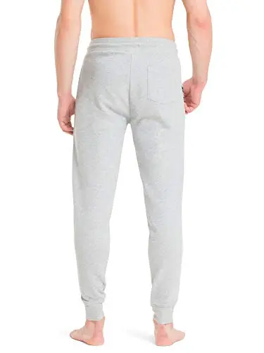 Tommy Hilfiger Pantaloni da Jogging Uomo Sweatpants Lunghi, Grigio (Grey Heather), M miniatura 3